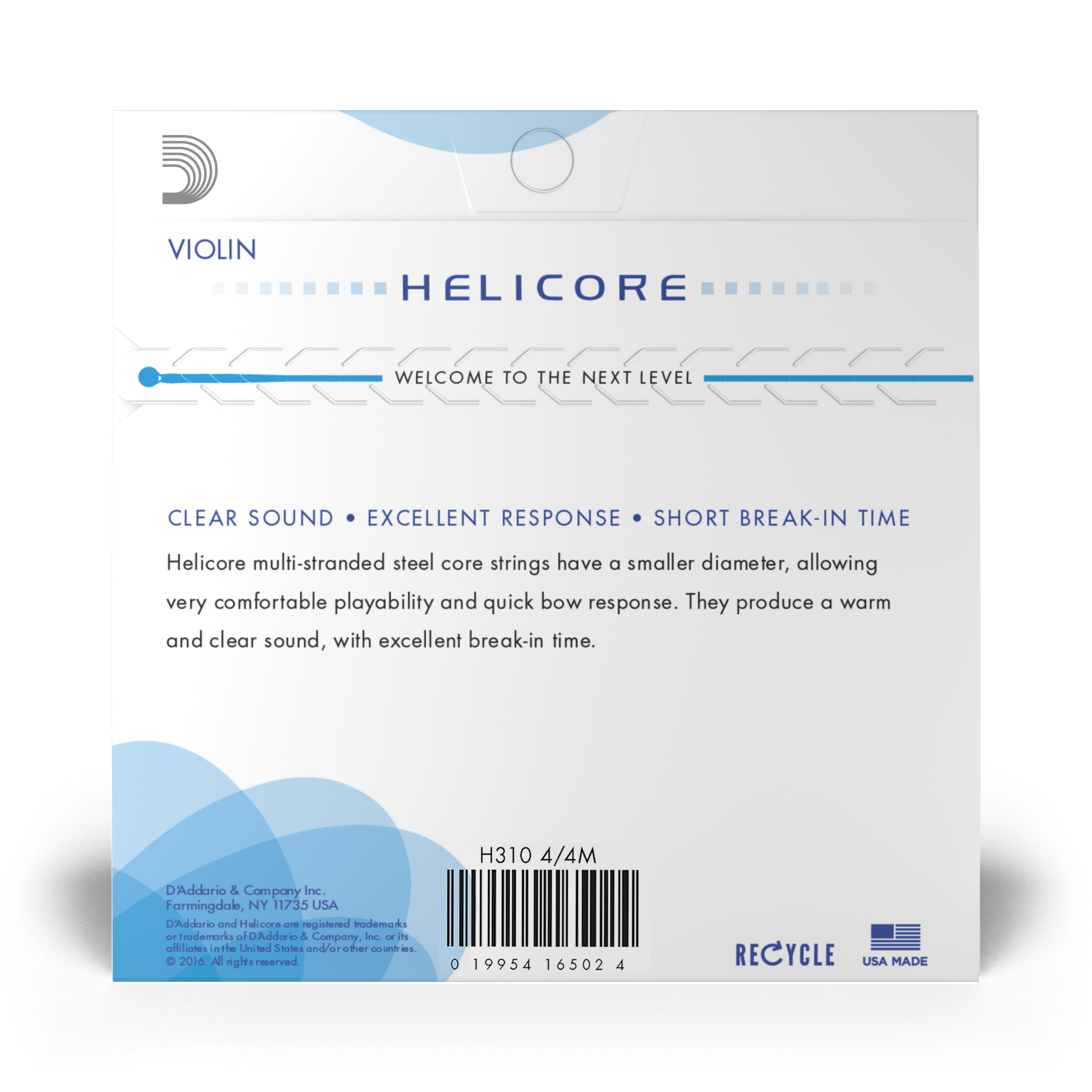 Violin Helicore Medium 4/4