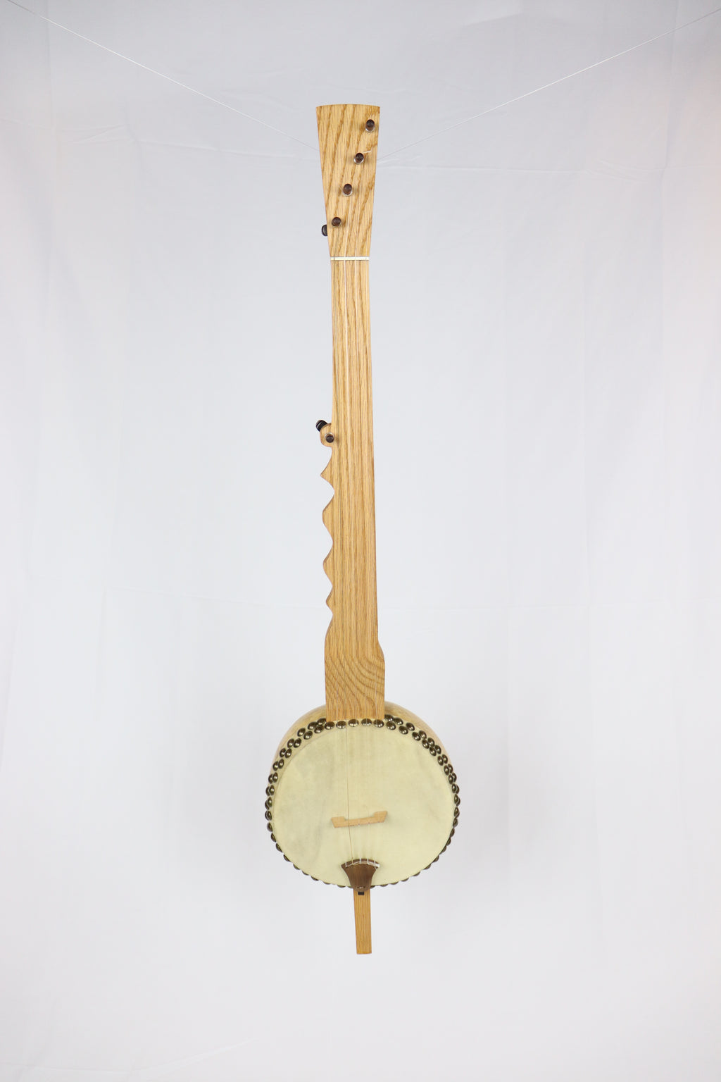 Oak Gourd Banjo #003