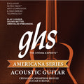 GHS AMERICANA ACOUSTIC GUITAR EXTRA LIGHT