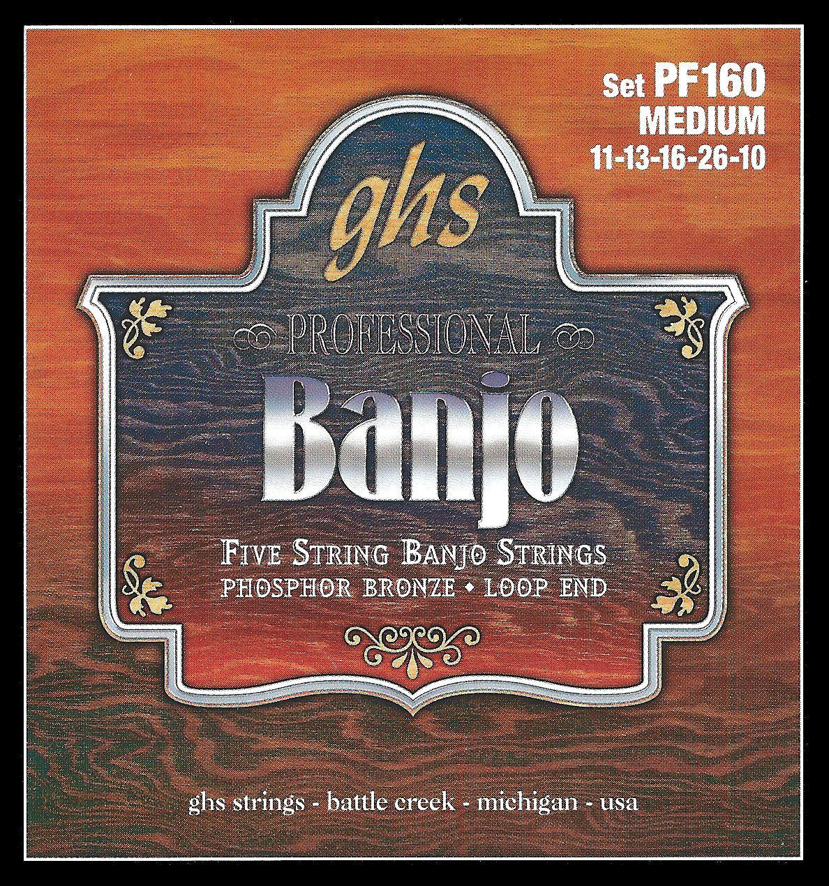 BANJO PHOSPHOR BRONZE 5-STRING MEDIUM