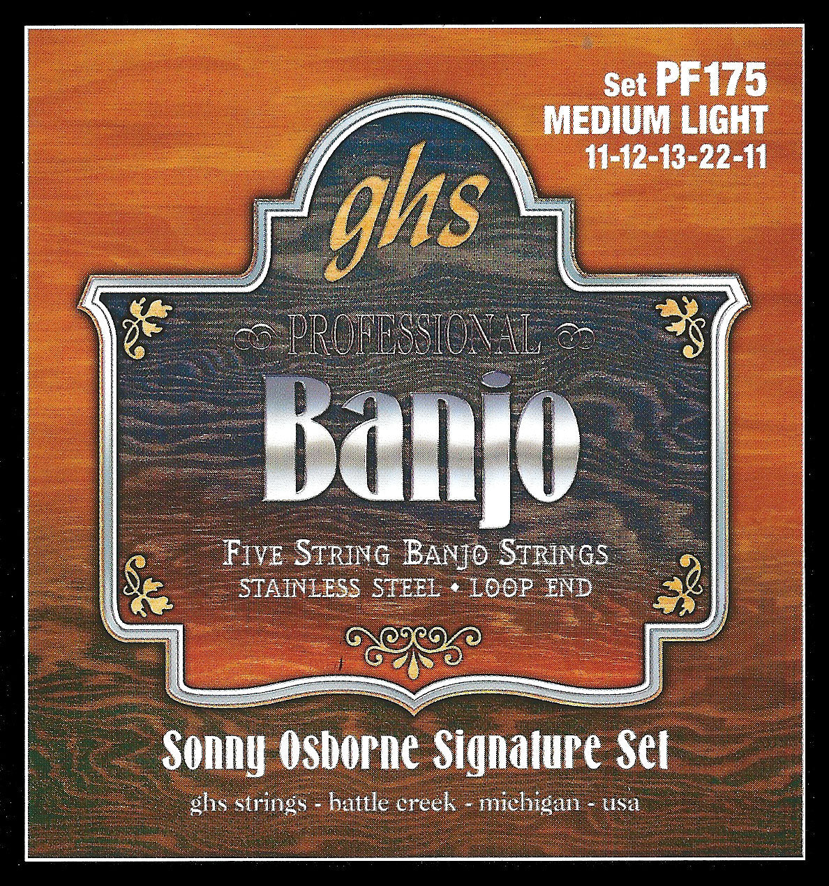 GHS BANJO MEDIUM LIGHT