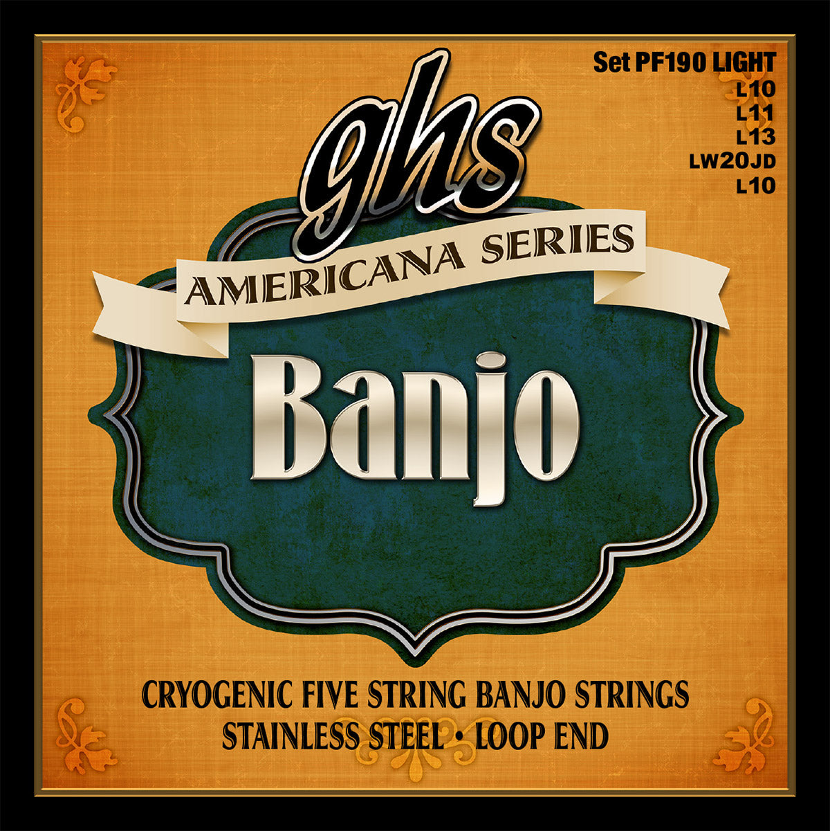 GHS AMERICANA BANJO LIGHT